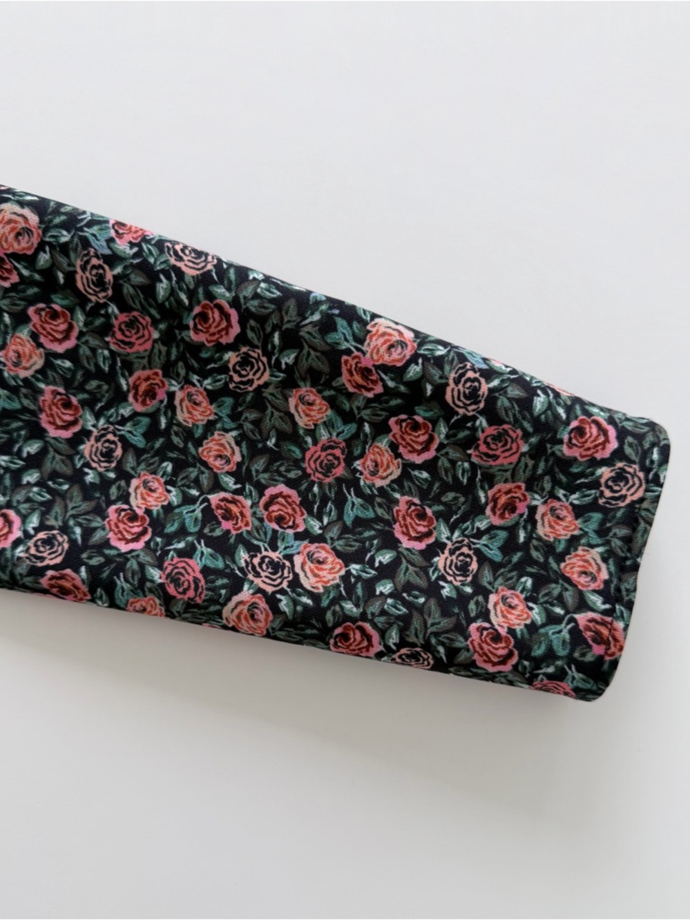 Zara Floral Corset Crop Top Size XS Rose Print Square Neck Cottagecore - Picture 8 of 13